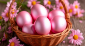 Свекла и луковая шелуха не в моде: красим пасхальные яйца новым способом - скорлупки будут цвета нежной розовой дымки