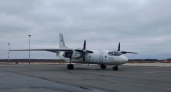 Многоцелевой самолет Ан-26 совершил посадку в кировском аэропорту Победилово
