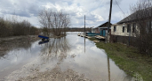Уровень воды в Вятке продолжает расти: подтоплены более 100 придомовых территорий