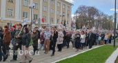 12 тысяч человек прошли в колонне "Бессмертного полка" в Кирове