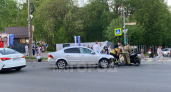 Появились детали второй за один вечер жесткой аварии с мотоциклистом в Кирове