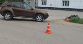 В Юрье юный мопедист покалечил себя и подругу, попав в ДТП с иномаркой
