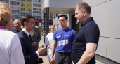 Дмитрий Курдюмов и Андрей Березин проверили строительство корпуса детской поликлиники