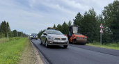 На юге Кировской области ремонтируют еще 5 километров трассы до границы Марий Эл