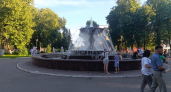 Власти Кирова прокомментировали течь в чаше фонтана на Театральной площади