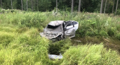 Девушка на иномарке вместе с двухлетним малышом попали в аварию под Котельничем