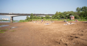 В Кирове после подтопления открыли городской пляж на реке Вятке