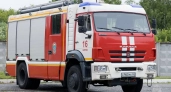 В Кировской области тушили пожар на 150 квадратных метрах