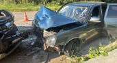 18-летняя девушка пострадала в жестком лобовом ДТП под Кировом