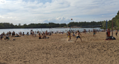 Купание на пляже в Кирово-Чепецке запрещено: вода не соответствует нормам