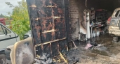 Сварщик получил ожоги лица и кистей при пожаре в гараже в Кирове