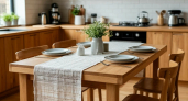 Клеенка и вышивка - прошлый век: вот какие скатерти выбирают стильные хозяйки в 2026 - задают атмосферу всей кухне