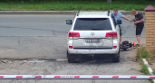 В Кирове электровелосипедист влетел в Toyota