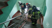 В Вятских Полянах человек получил ожоги при сильном пожаре в квартире