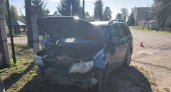 В Туже во время ДТП у храма внедорожник отбросило прямо на проходившую женщину