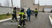 В Кирове произошел пожар на территории бывшего КВАТУ