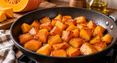 Жарю тыкву на сковороде до золотистой корочки таким способом — вкус получается как у спелого манго: варить больше не буду