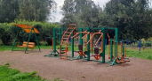В Фаленском районе появилась спортивная площадка с тренажерами