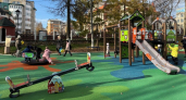 В парке "Аполло" открыли обновленную детскую площадку