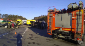 В МЧС назвали количество погибших в ДТП с микроавтобусом под Кировом