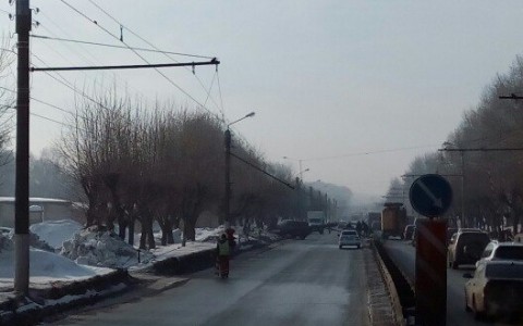 Из-за ДТП на Производственной несколько городских автобусов сменили маршрут