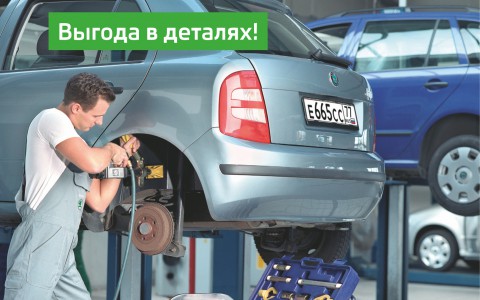 Экономичный сервис для Вашей ŠKODA старше пяти лет