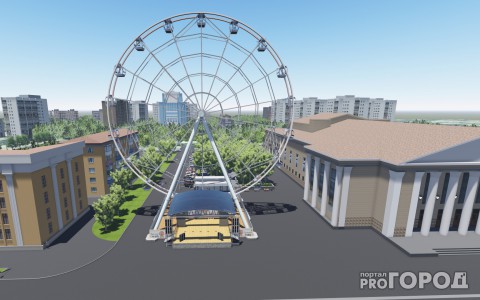 Эксклюзив: появился проект колеса обозрения на Театральной площади