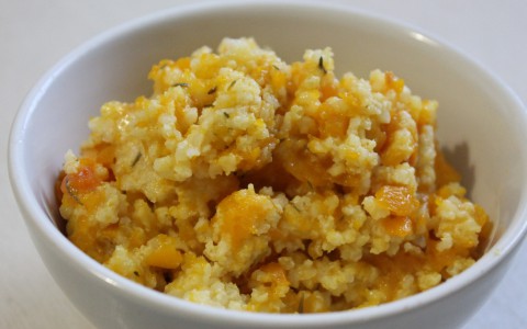 Постный рецепт: пшенная каша с тыквой и тимьяном