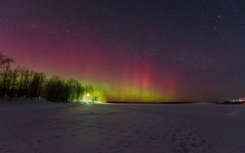В выходные кировчане смогут увидеть полярное сияние