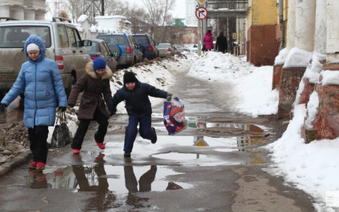 В начале апреля воздух в Кировской области прогреется до +15