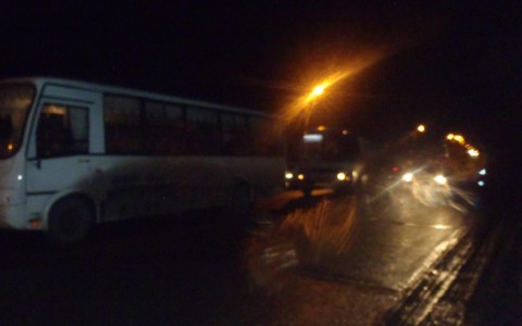 В Лосево столкнулись два автобуса: четыре женщины получили травмы