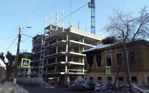 Стройка на Казанской: облсуд признал незаконным превышение плотности застройки