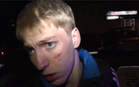 В Кирове задержали пьяного байкера-бесправника, который упал в лужу при виде полицейских