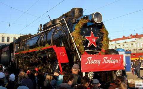 В Киров прибудет поезд "Армия Победы" с образцами военной техники и передвижным кинотеатром