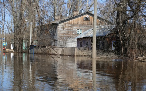 В Кирове из-за паводка введен режим чрезвычайной ситуации
