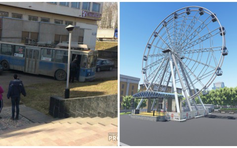 Что обсуждают в Кирове: троллейбус у "Дома печати" и колесо обозрения на Театралке