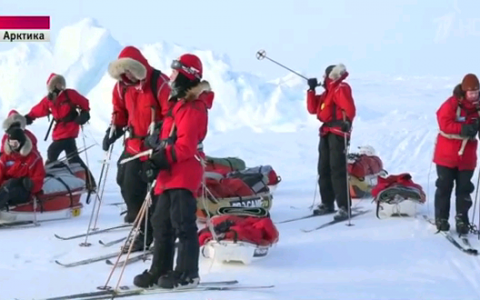 О кировской школьнице, которая побывала на Северном полюсе, показали сюжет по Первому каналу
