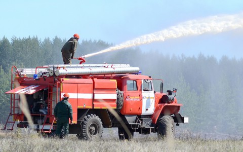 В Кировской области произошел первый в 2016 году лесной пожар