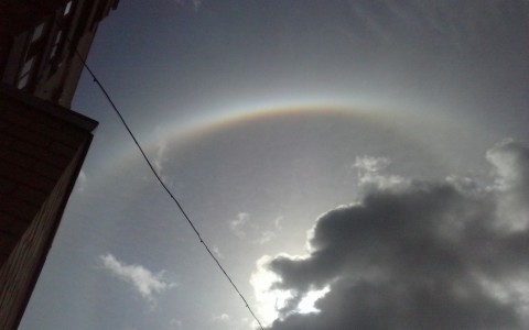 Кировчане в День Победы наблюдали удивительное природное явление