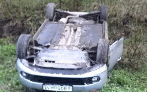 Очевидцы: «По дороге в Мурыгино пьяный водитель вылетел в кювет, вылез из авто и пошел на остановку»