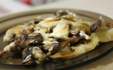 Запеканка с шампиньонами: быстро, сытно и вкусно!