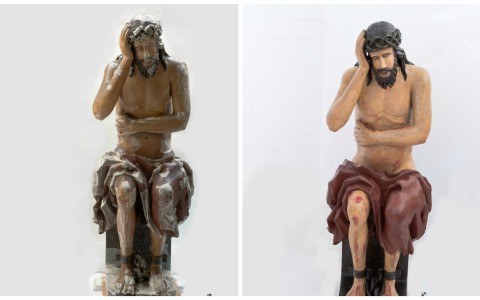 До и после: в Москве отреставрировали редчайшие экспонаты Вятского художественного музея