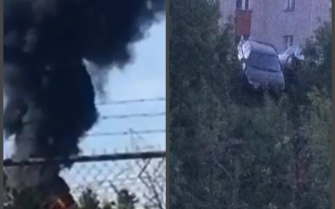 Что обсуждают в Кирове: пожар в трансформаторной будке и авто в овраге