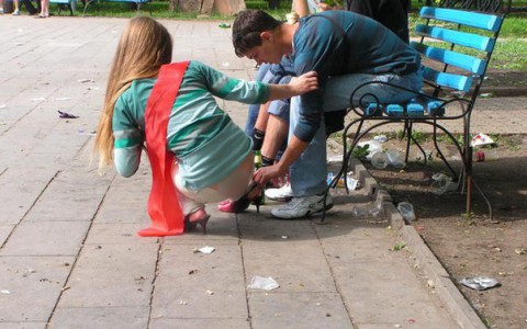 Во время «Последнего звонка» полицейские задержали двух пьяных школьников