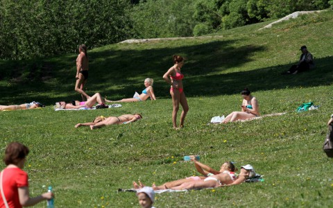 Об аномальной жаре в Кирове рассказали в новостях на федеральном канале