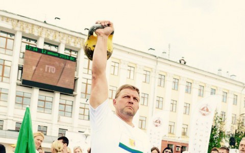 Никита Белых сдал нормы ГТО