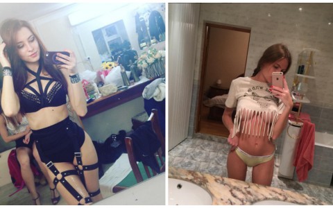 10 сексуальных снимков кировчанок из соцсетей
