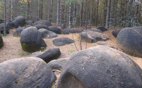 Бизнесмены воруют уникальные валуны из «каменного леса» в Котельничском районе