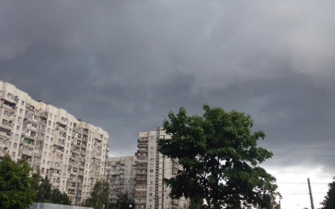 Метеопредупреждение от МЧС: в Кирове ожидается сильный ветер, град и ливень