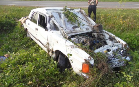 В Кировской области перевернулась "Волга": погиб водитель